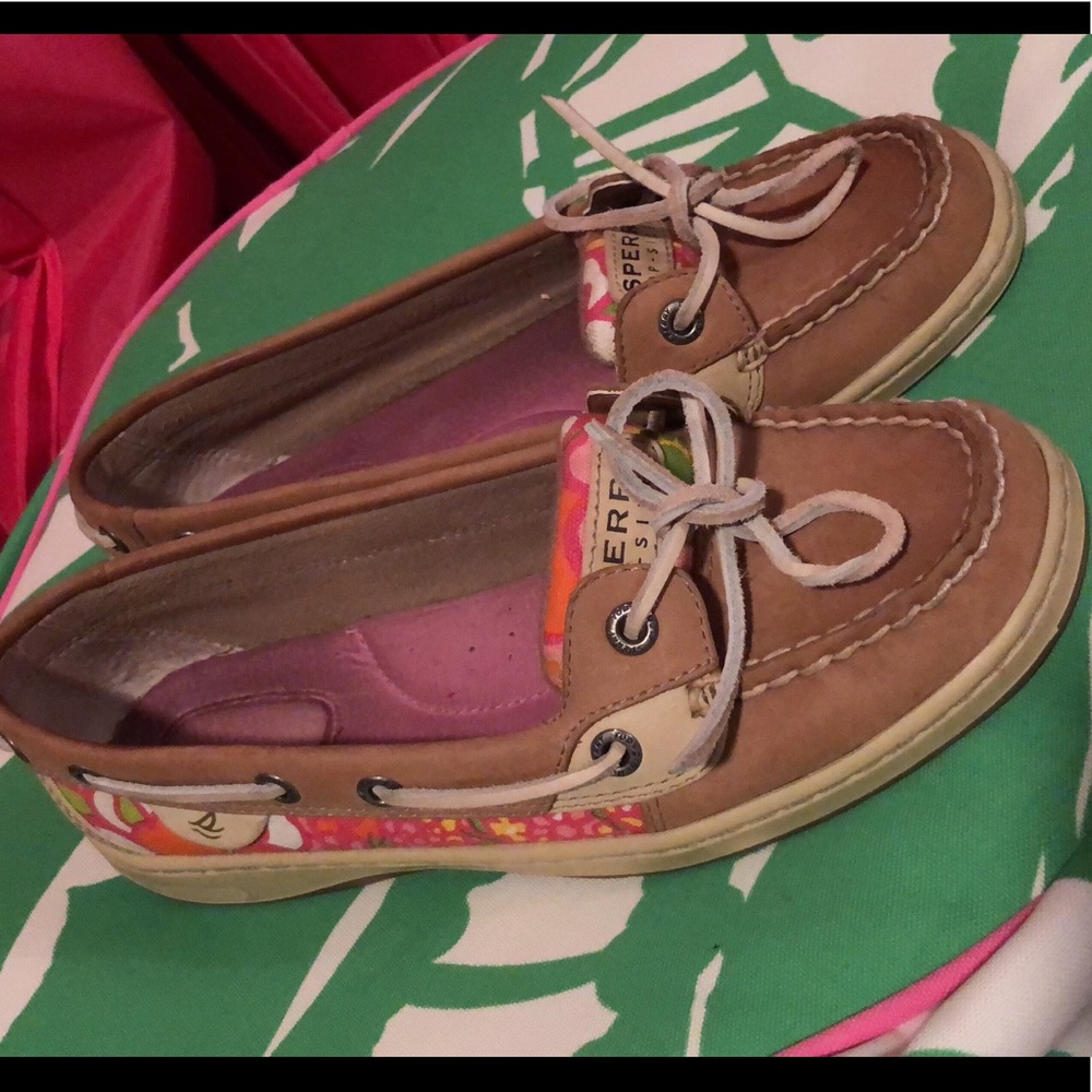 Floral Sperrys